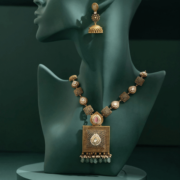 Aurielle Gold & Stone Jewelry Set